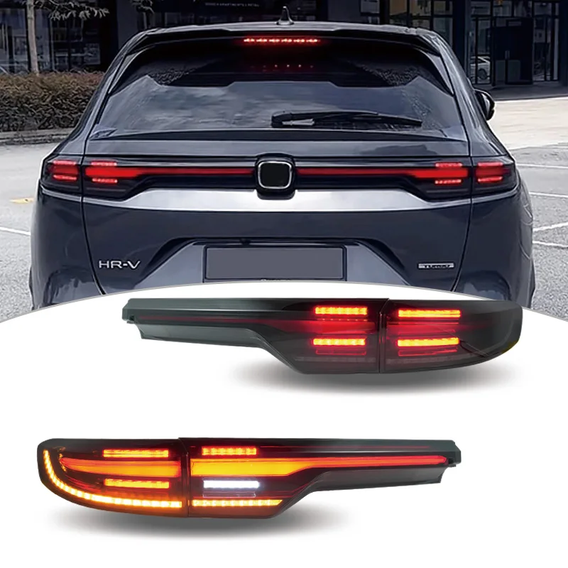

Zhengwo Factory Led Tail Lights For Honda HRV/VEZEL 2023-2025 Turn Signal Auto Parts Modified Tail Lamp