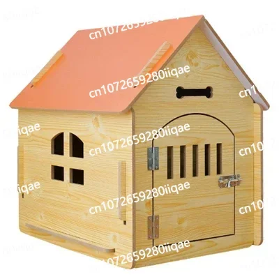 

Outdoor Dog Kennels Indoor Balcony Living Room Small Dogs House Four Seasons Universal Cat Litter Wooden Garden Pet Rabbit Villa