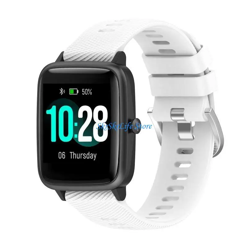 

E65E Repalcement Watch Band Washabel Wrist Strap Sweatproof Wristband for SW021/SW025/SW01/SW023