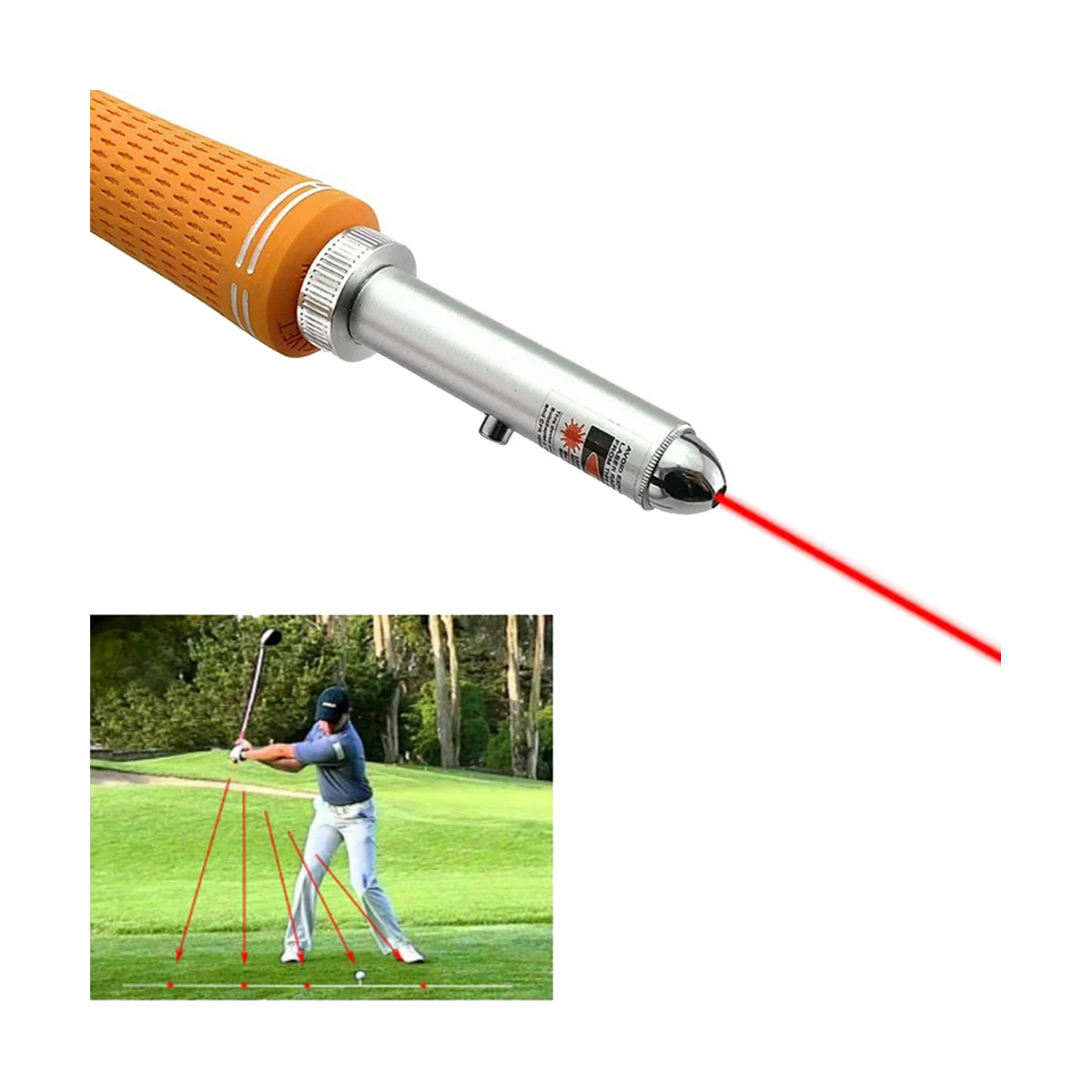 Golf Swing Corrector Plane Trainer Golf Swing-Plane Training Aid Golf Pointer Spot Direction