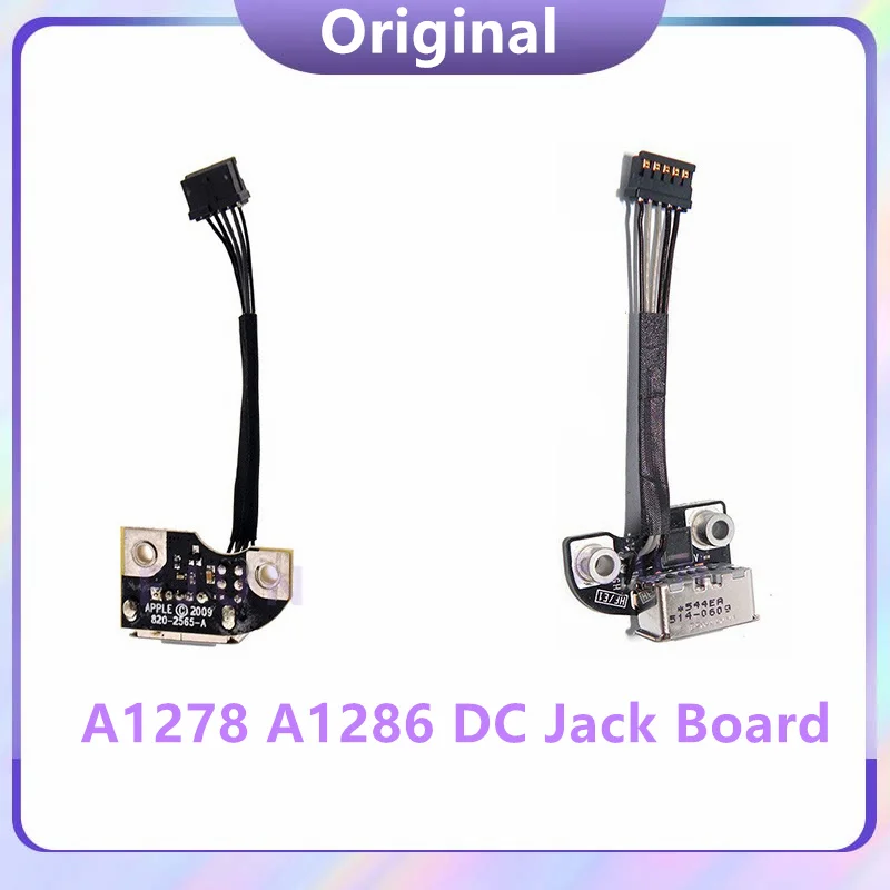 Original Charging Port Power DC Jack Board 820-2565-A For Macbook Pro 13