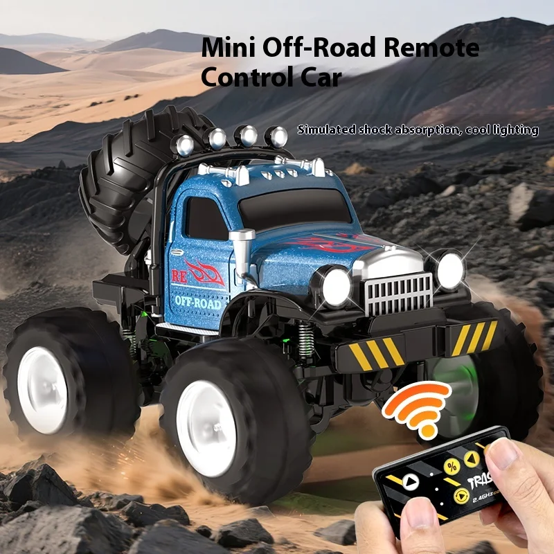

Jjrc Four-Wheel Alloy Electric Off-Road Vehicle, Climbing Car, Short Card Toy Car, Children'S Electric Remote Control Toy Gift
