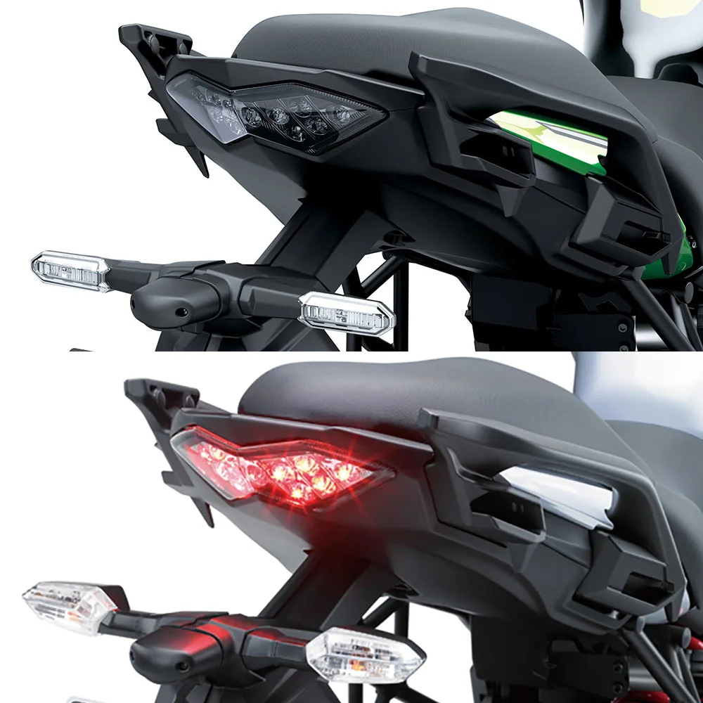 Motorcycle Rear Tail Light For Kawasaki Z1000 2010 2011 2012 2013 Brake Turn Signals Integrated LED Light Z 1000 Rear Taillight