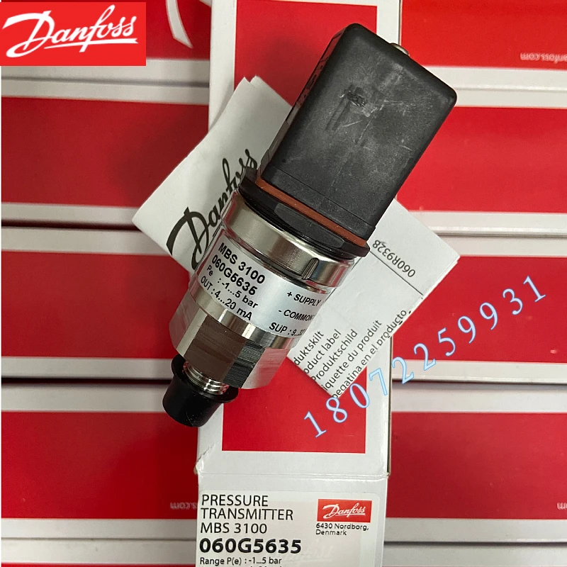 Danfoss Pressure Sensor Mbs3100 060G5565 Brand New Spot Bargaining