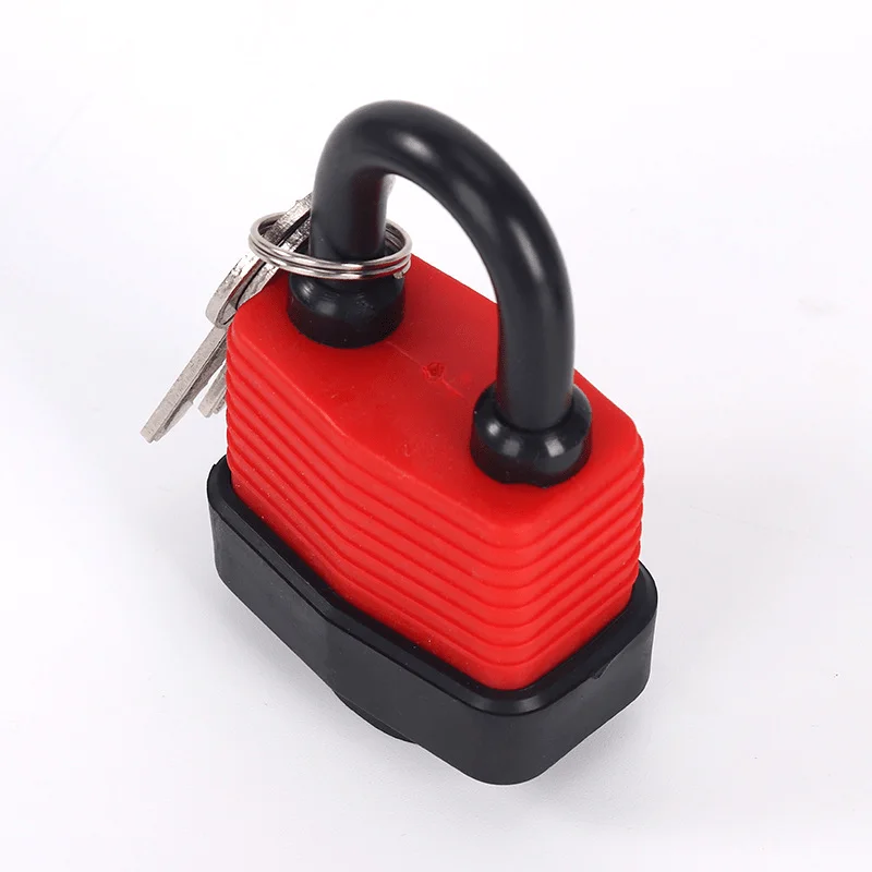 Heavy-Duty Waterproof Padlocks - Keyed Alike for Outdoor Security, 30mm Wide Body, Laminated Steel Construction, Same Key