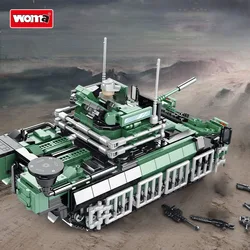 WW2 FV510 Samurai Infantry fighting vehicle 848PCS Building Blocks Military  Soldier Weapons Bricks Model Kids Toys 615PCS