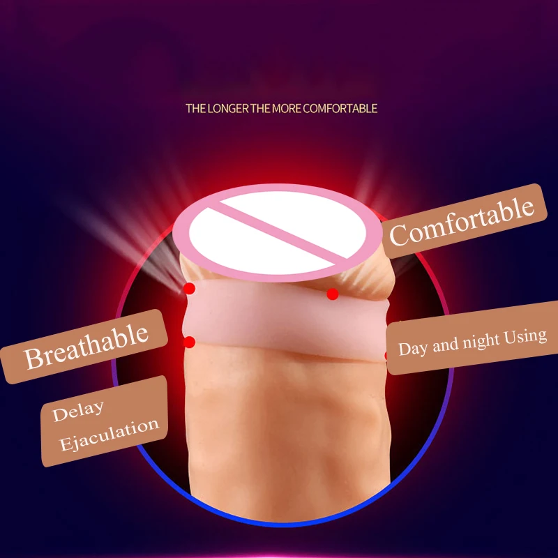 남성용 음경 링 포피 교정 링, 음경 발기 슬리브, 사정 지연, 코킹 링 섹스 토이, 친밀한 상품, 섹스 샵, 2 개
