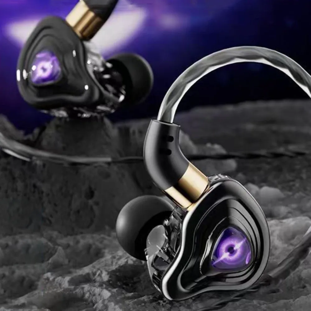 

3.5mm Esports Wired Earphone Elbow Noise Cancelling in Ear Earphones Microphone Surround Bass Wired Headset Phone/tablet/laptop