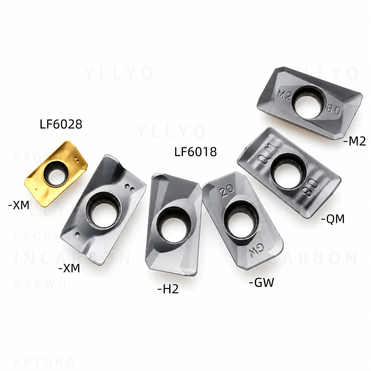 10PCS APMT1135PDER APMT1604PDER XM H2 M2 GW QM LF6018 LF6028 TF618 Carbide Milling Inserts CNC Cutter Blades For Steel