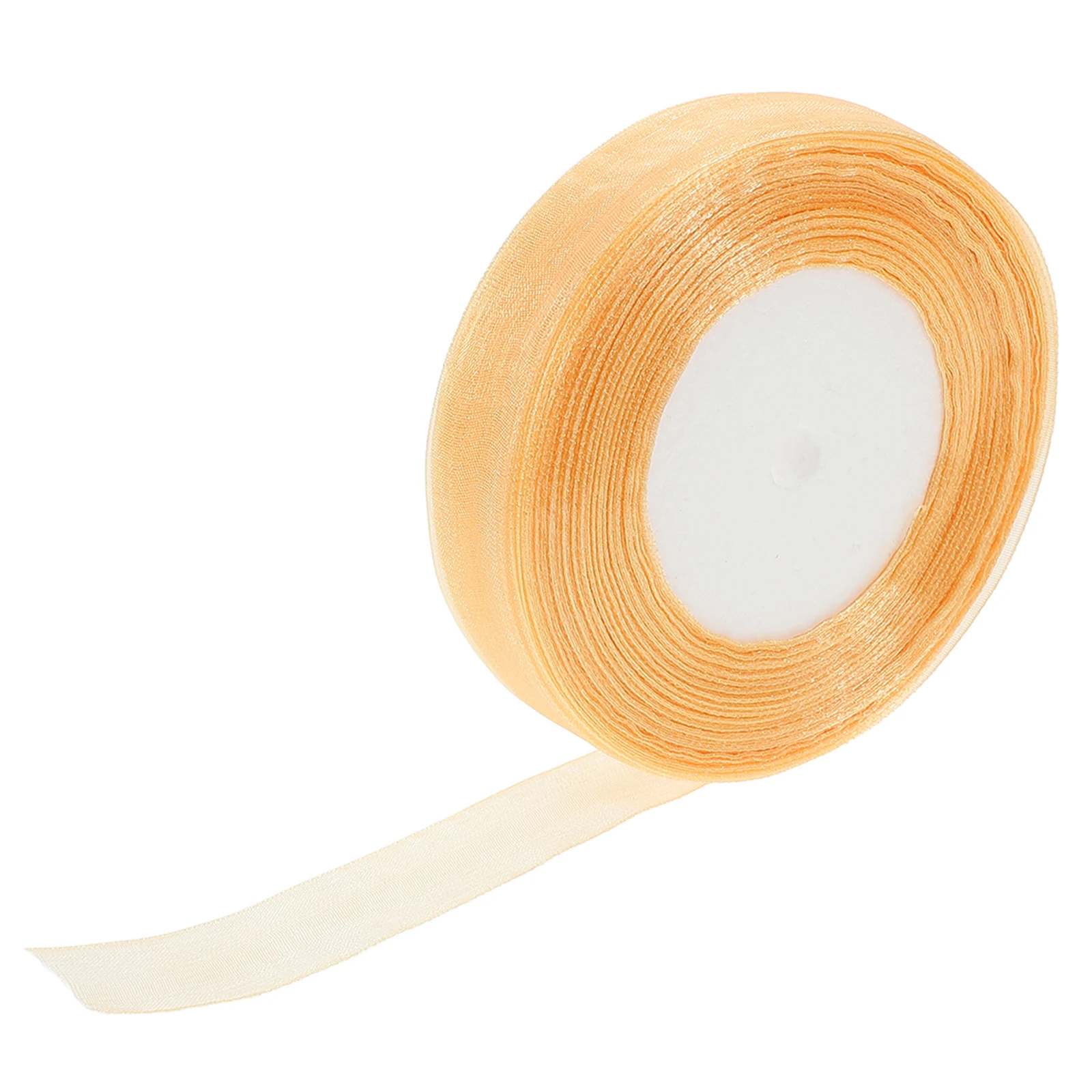 

2cm Elastic Golden Present Multi-function Festival Decoration Wear-resistant Craft Gift Ribbon Wide Ribbon Daily Use