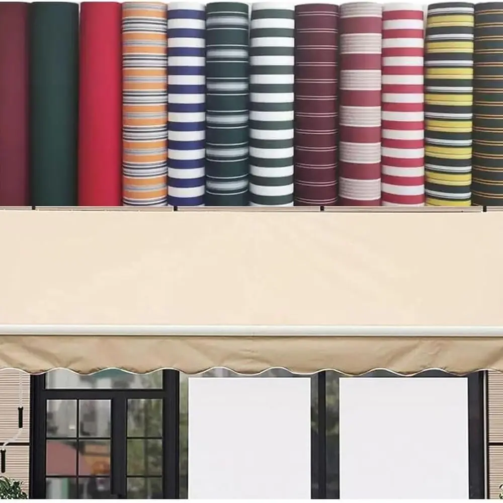 

Всепогодный выдвижной навес для патио, навес для двери, окна, верхняя крышка, солнцезащитный крем, холст, уличный солнцезащитный навес, тент, UV Pro