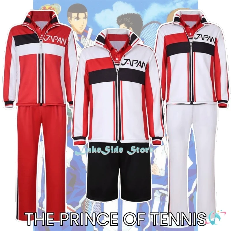 

Tezuka Kunimitsu Ryoma Echizen Cosplay Costume Clothes Uniform Cosplay Irie Kanata Sports Wear Halloween Party Daily Outfit