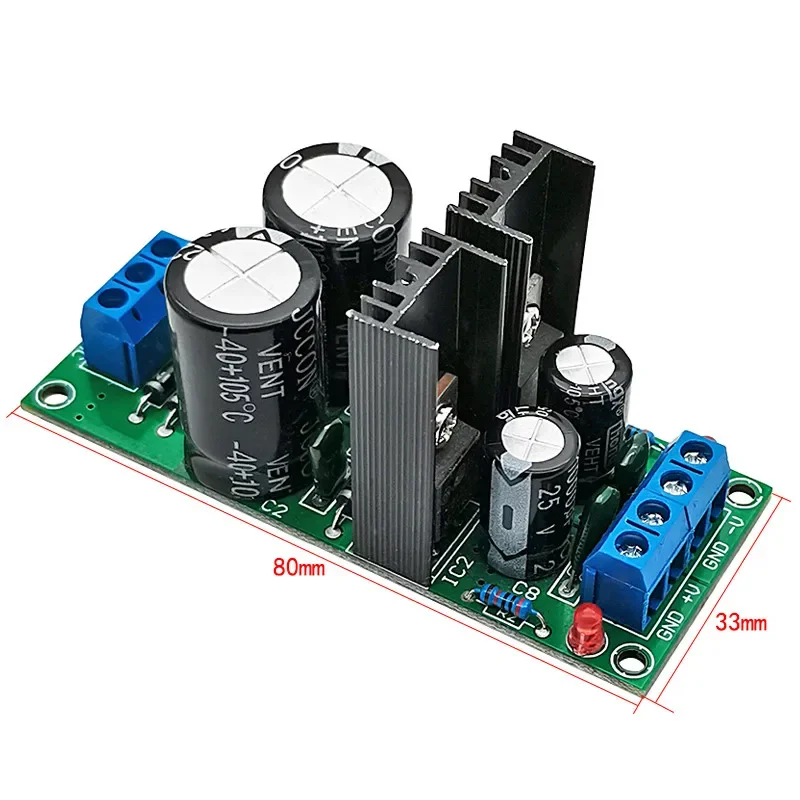 SOTAMIA LM7812 7912 Power Amplifier Audio Rectifier Filter Power Supply Board Dual Voltage For Speaker Amplifier DIY