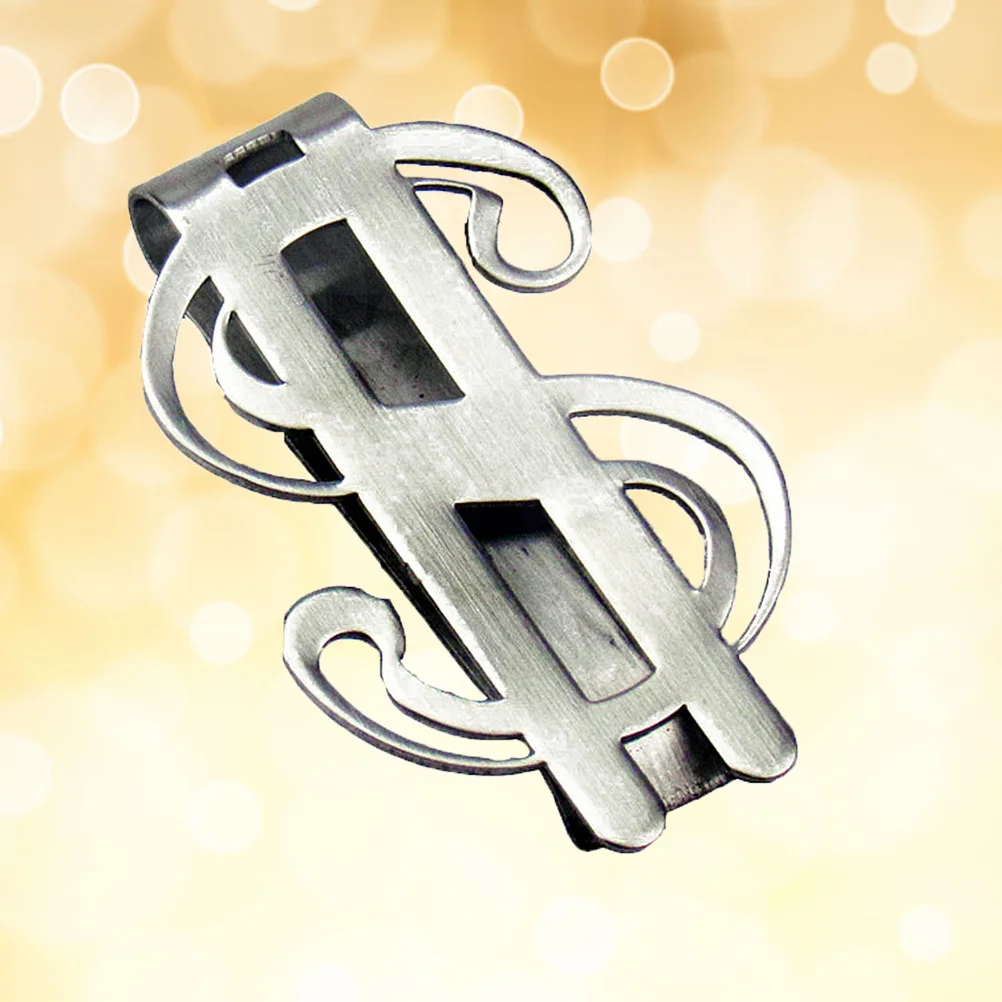 คลิปหนีบเงินสแตนเลส 1 ชิ้น โครเมียม ดีไซน์เรียบหรู ใส่กระเป๋าหน้า สะดวกสบาย ของขวัญสำหรับผู้ชาย ผู้หญิง คริสต์มาส วันครบรอบ