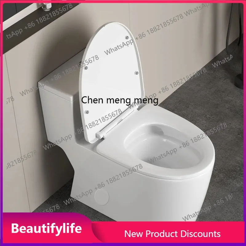 

A17 12"in One Piece Elongated Modern Toilet 3.1-Inch Huge Trapway Pipe Glazing Top Dual Flush 1.1/1.6 GPF F185
