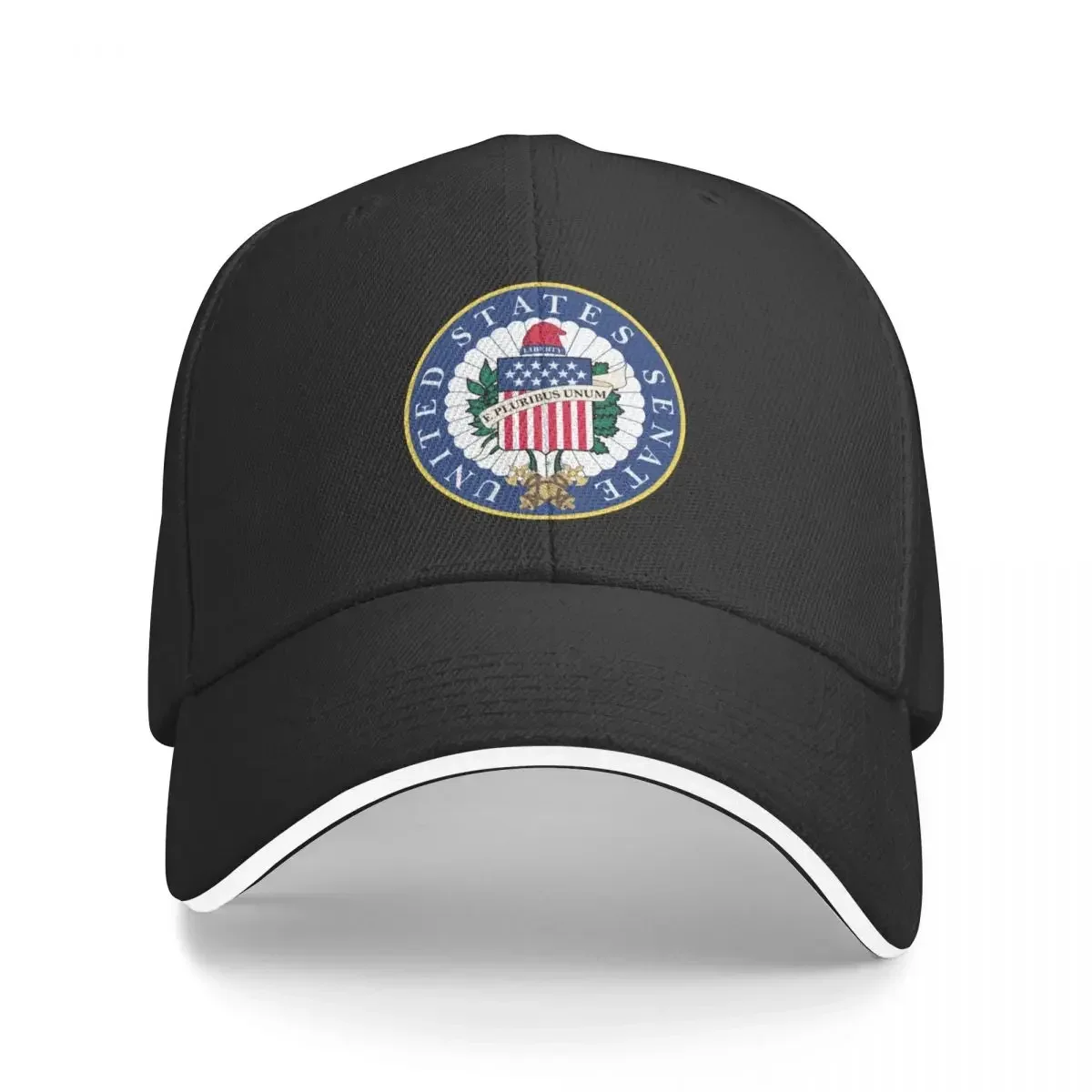 United States Senate Emblem High Quality Baseball Cap black Hat Man For The Sun Mens Caps Women's