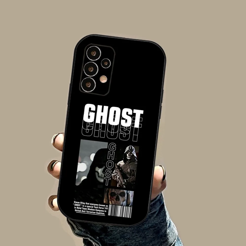 C- COD Call Of D-Duty Ghost Phone Case Phone Case for Samsung S24, 22,30, 20,10, 9,Note20 Ultra、Lite、Ultra、5G、Plus、FE