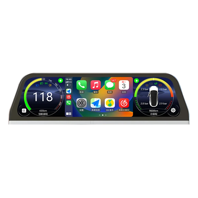 

Ruiyyco Touch Sensor Head Up Display Battery Level Screen Car Dashboard Speedometer Customized for Tesla Model 3 Model Y