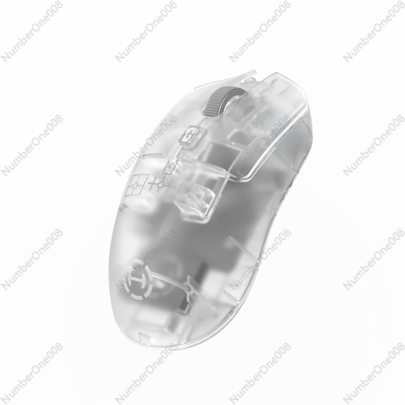 

G3Mpro Transparent Silent Wireless Three-mode E-sports Game Mouse 3395 Double Micro-motion Lightweight