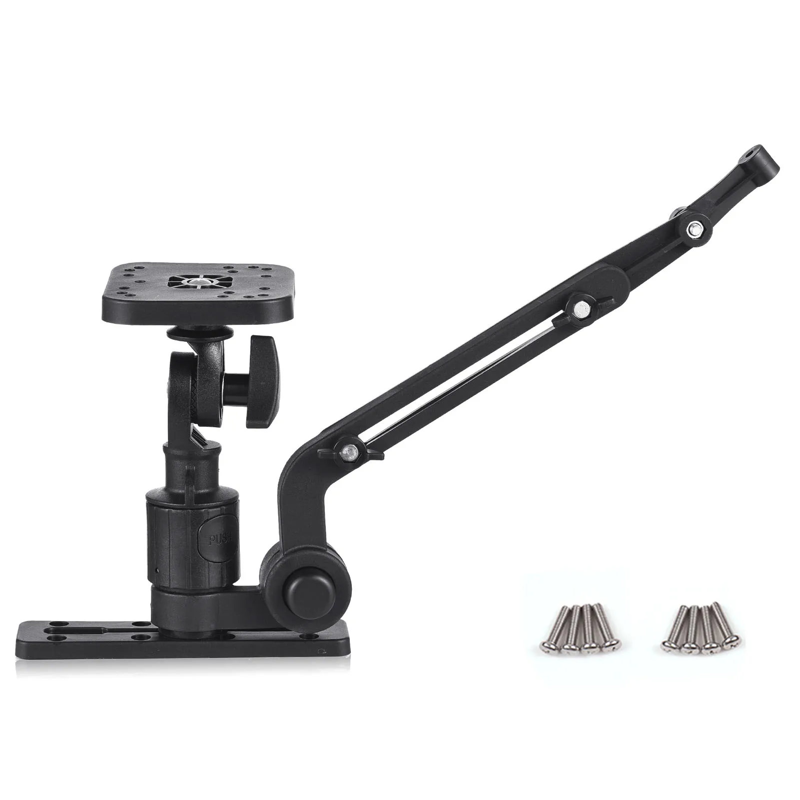 

Kayak Fish Finder Mounting Plate Kayak Boat Transducer Mounting Arm Fish Finder Mount Base Adapter Boat Supplies