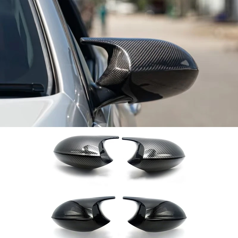 

Car Rear View Mirror Covers Cap Exterior Modification Accessories For BMW 1 3 Series E81 E82 E87 E88 E90 E91 E92 E93