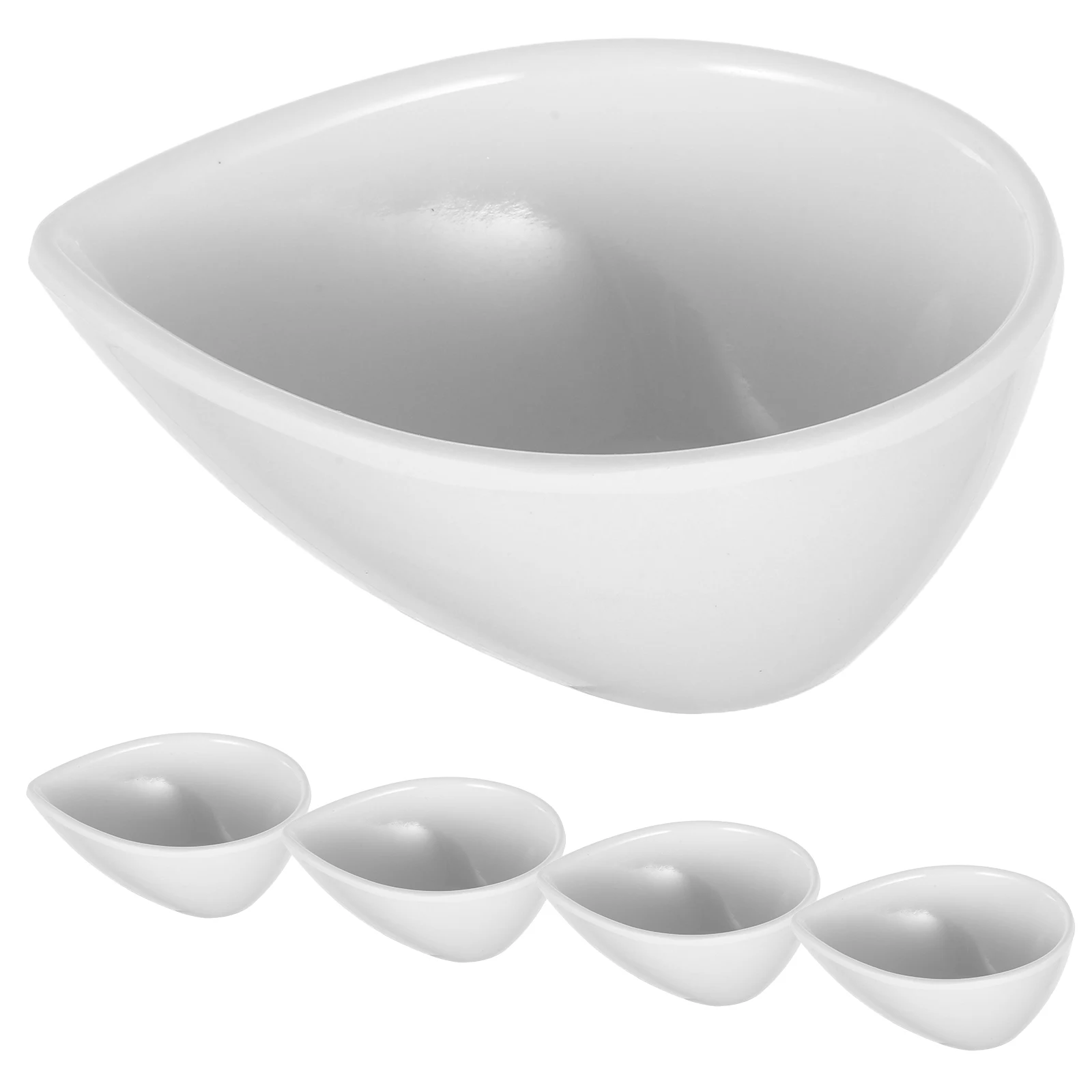 

5 Pcs Sauce Dishes Small Seasoning Bowls Dipping Saucers 10cmx7 5cm Melamine Storage Bowls Household Pickle Kitchen Tableware