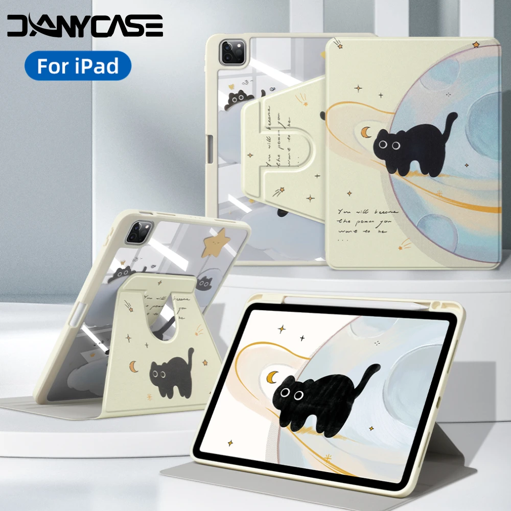 

Чехол для iPad 10th Gen 11th A16 pro 11 10.2 7 8 9th Cover Air 7 6 4 5 10.9 13in 11 12.9 M2 M3 M4 M5 mini 6 7 милый чехол