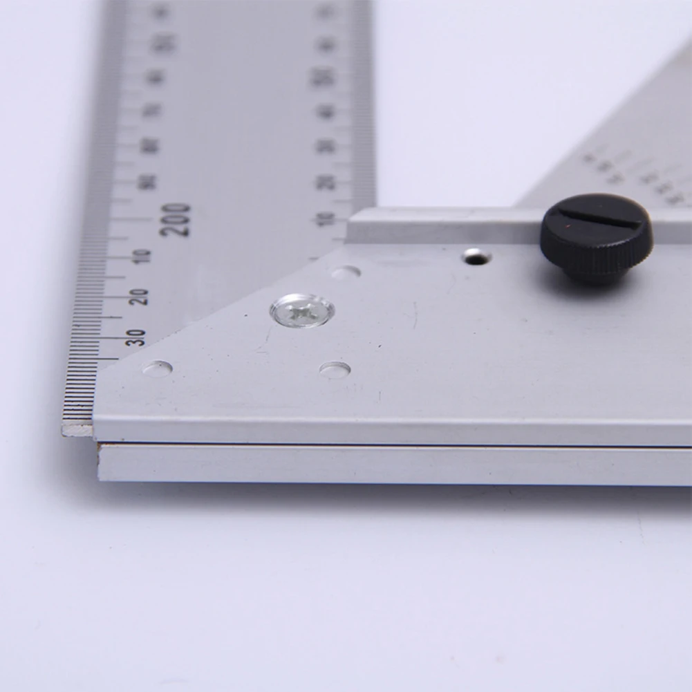 10inch 250mm Corner Ruler Accurate Scale Furniture Design Tool Home Improvement Tool Lightweight Measuring Tool