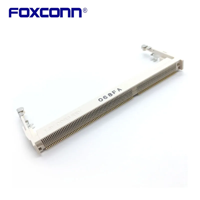 SODIMM 204-Pin SO-DIMM DDR3 DDRIII 4.0H 5.2H 9.2H 1.5V Rev Reverse Std Conn Connectors SDRAM Notebook Memory Socket Foxconn