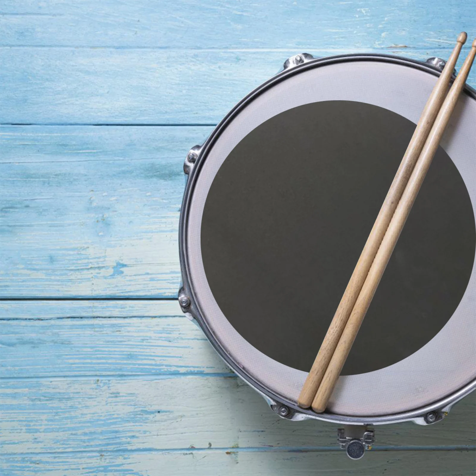 

4 шт. подушечки для отключения звука барабана, аксессуары для тренировочного набора, 12-13-14-16 дюймов, стандартная толщина, нескользящие, прочные, для обучения джазу