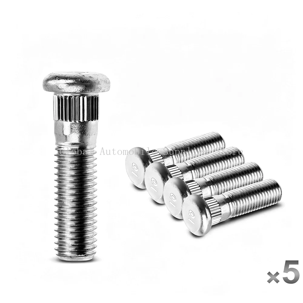 5x M12-1.5 Front or Rear Wheel Lug Stud for Honda Accord Civic CR-V Acura CL MDX Isuzu ELEMENT FR-V HR-V Integra LEGEND Prelude