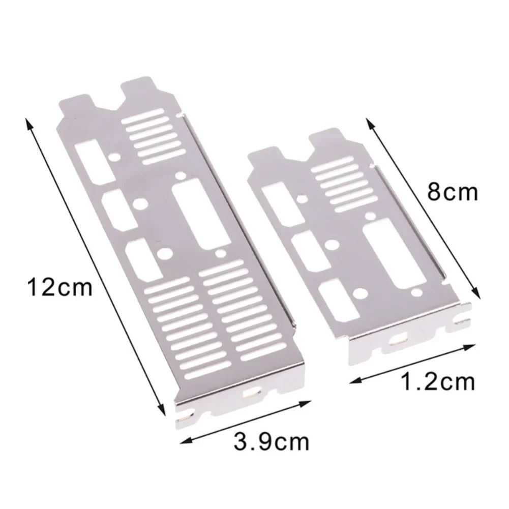 1pc For I/O Shield BackPlate Bracket Graphics Card Bezel Protection Bracket For GTX730 750 1050Ti 1650 Graphics Card Bezel