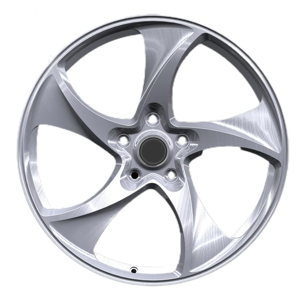 

Alloy Wheel for Passenger Cars 19-22 Inch with 5*112 5*120 5*130 PCD Polished Finish 45-50mm ET