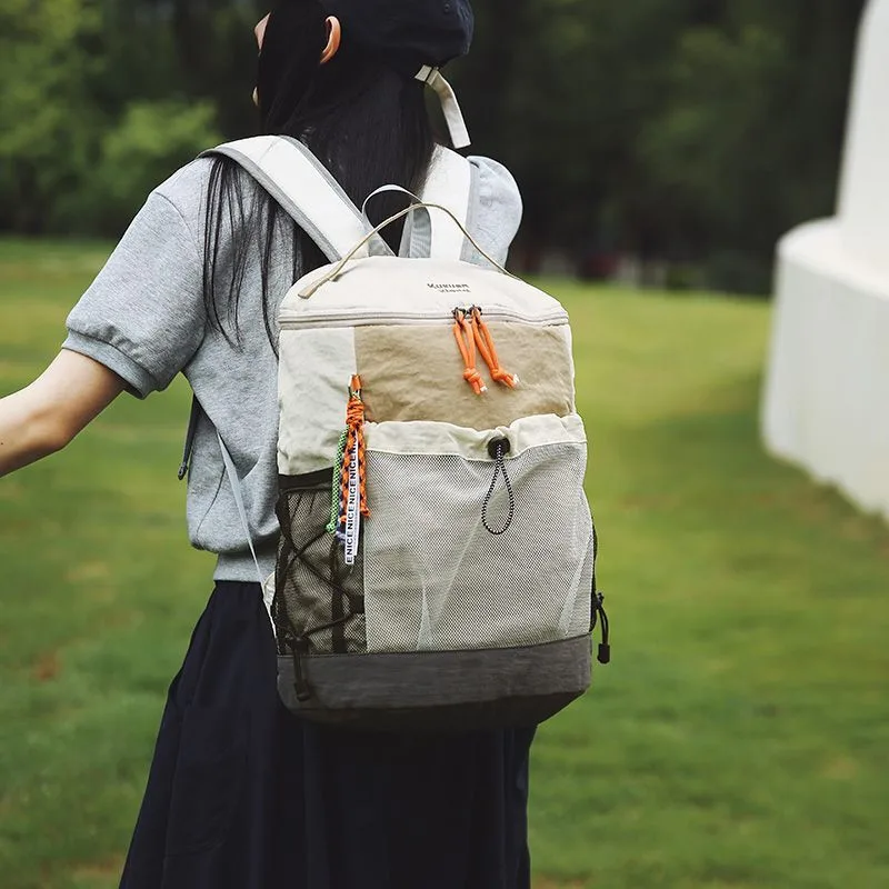 

Bucket Bag Lightweight Outdoor Travel Backpack Hiking Backpacks Fashion Women Climbing Backpack Classic Sport Travel Backpacks