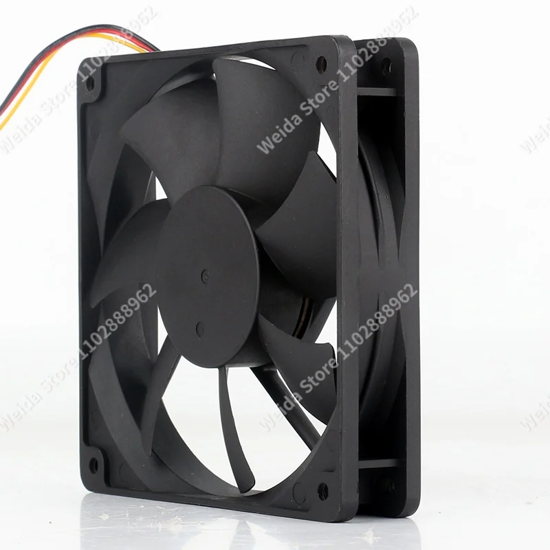 ADDA 12V 48V DC 24V 0.25A 12CM 12025 120X120X25MM Speed measurement ball converter signal alarm AD1224UB-A72GL cooling fan AC EC