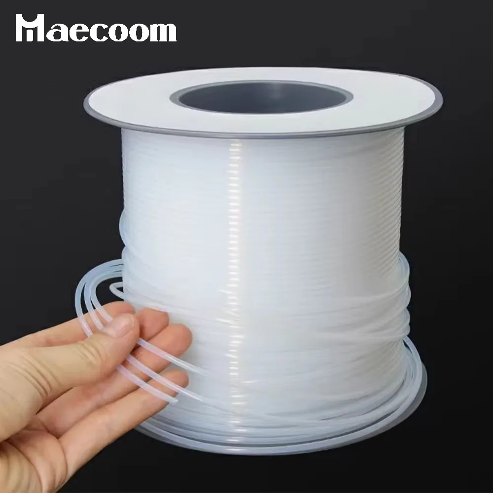 3D Printer Filament Connector PTFE buis 1.75mm Filament gewrichten ID1.8mm OD2.6mm Lengte 37mm Voor PLA/ABS/PETG Connector Onderdelen