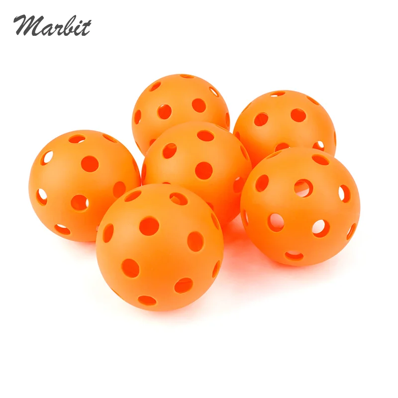 

72MM 26 Holes Floorball Stick Ball PE Plastic For Field Hockey Training Street Outdoor Sport Practice Ice Hockey Puck Equipment