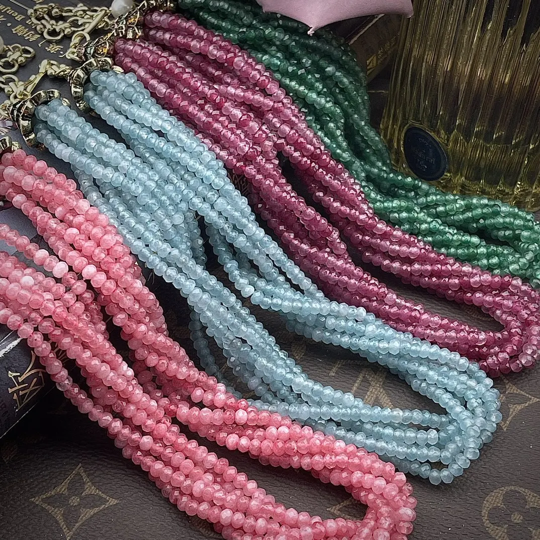 6Rows Glass Jade Ro…