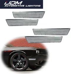 For 2008 2009 2010 2011 2012 2013 2014 Dodge Challenger Car Front / Rear Bumper Side Marker Light Cover Shells No Bulb/Socket