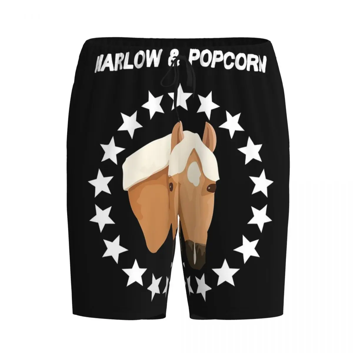 Custom Harlow And Popcorn Merch Popcorn The Pony Shorts Sleeping Pants Men Pajama Pants Lounge Sleep Sleepwear Bottoms