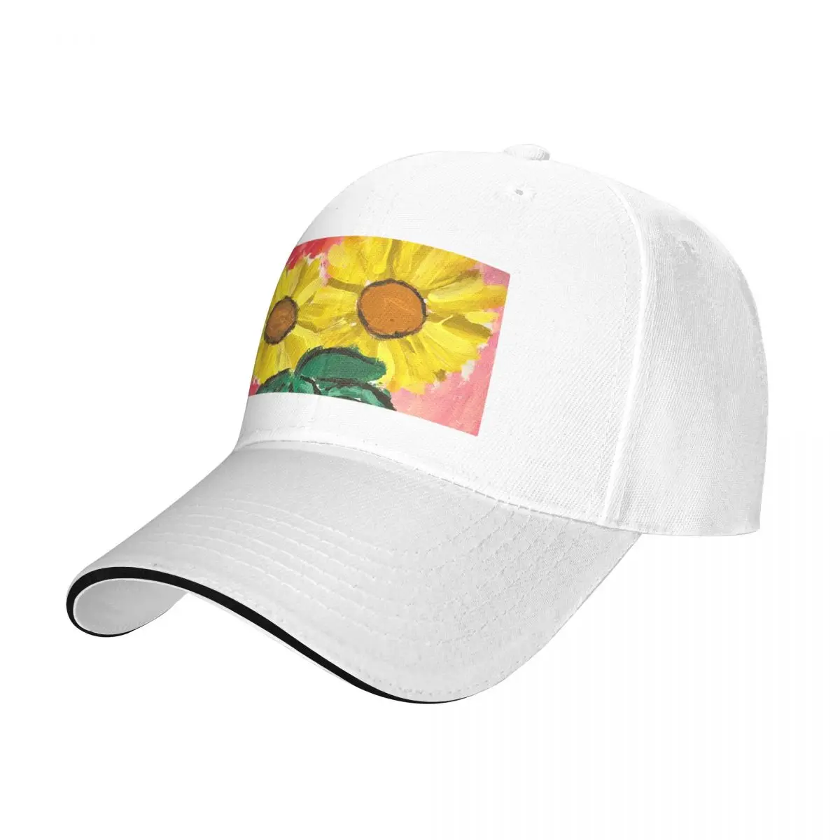 

Yellow Petals Cap Baseball Cap military tactical cap Hat male Women's