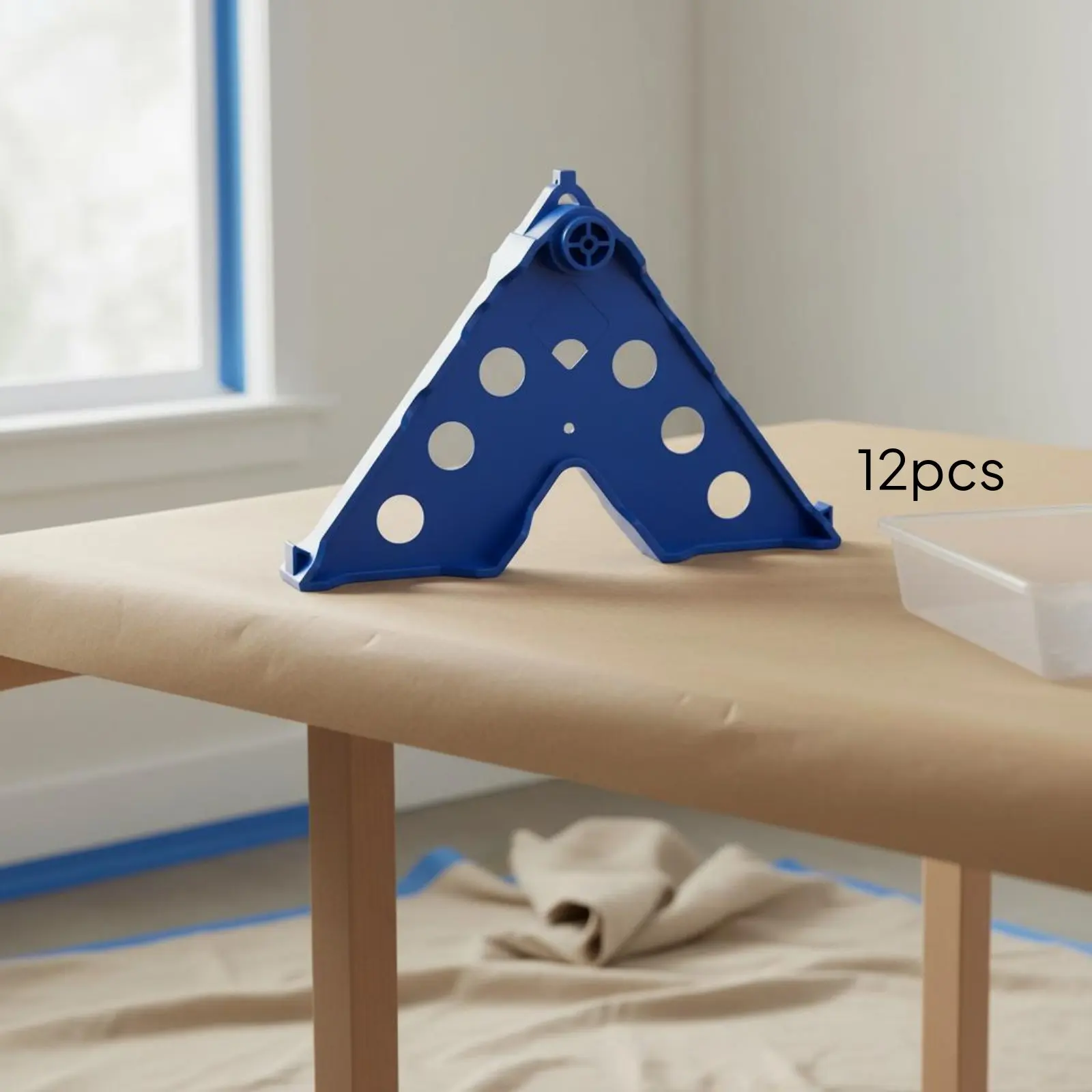 3 Pieces Pyramid Paint Stand Elevates Workpieces Paint Support Stand Home Improvement Supply Reusable Easy to Clean view 3