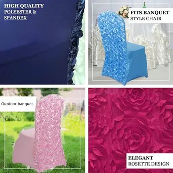 8 best sales サテンの椅子カバー - №2