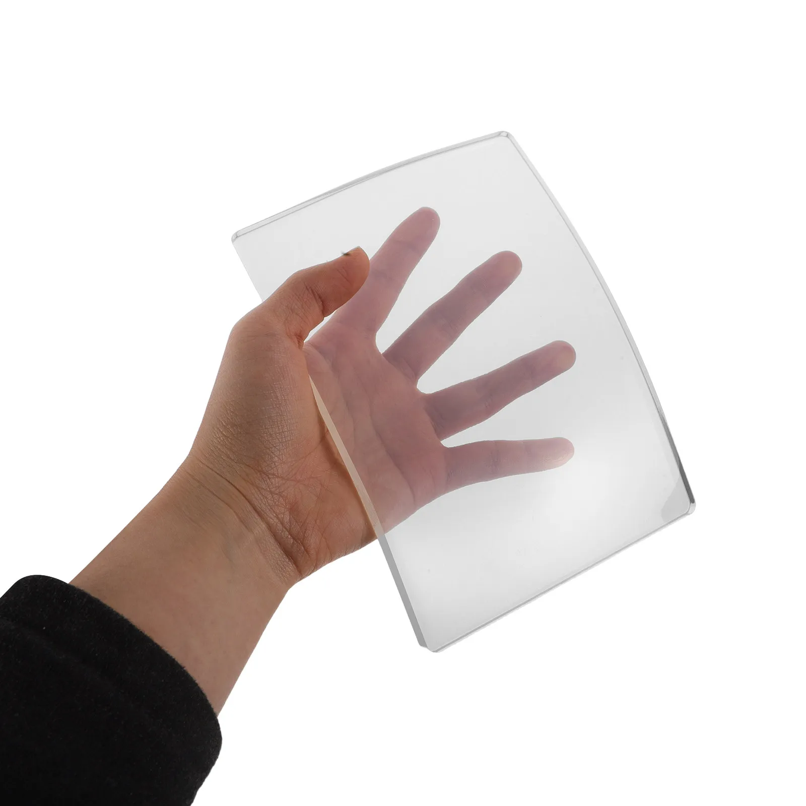 Clear Monoprinting Gel Plate 20x25cm Flexible Print Board for DIY Art Gel Plate for Scrapbooking Mixed Media Printmaking