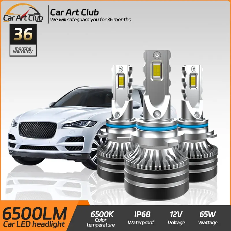 

LED Car Headlight Bulbs 65W 50W H4 H7 H11 9005 9006 800 5202 Super Bright 6500K White