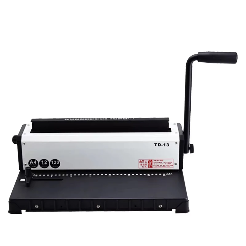Picture 6: Spiral Double Coil Binding Machine Wire Book Binding Machine