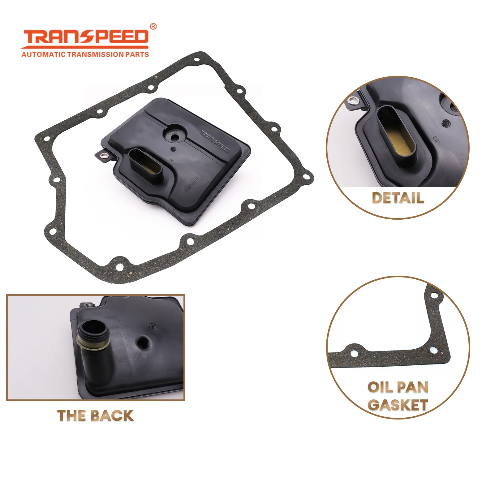 

TRANSPEED 62TE Масляный фильтр для автоматической коробки передач 168018555 АА 05078555 Прокладка масляного поддона AA и для Dodge Chrysler Ram 2008-2016 гг.