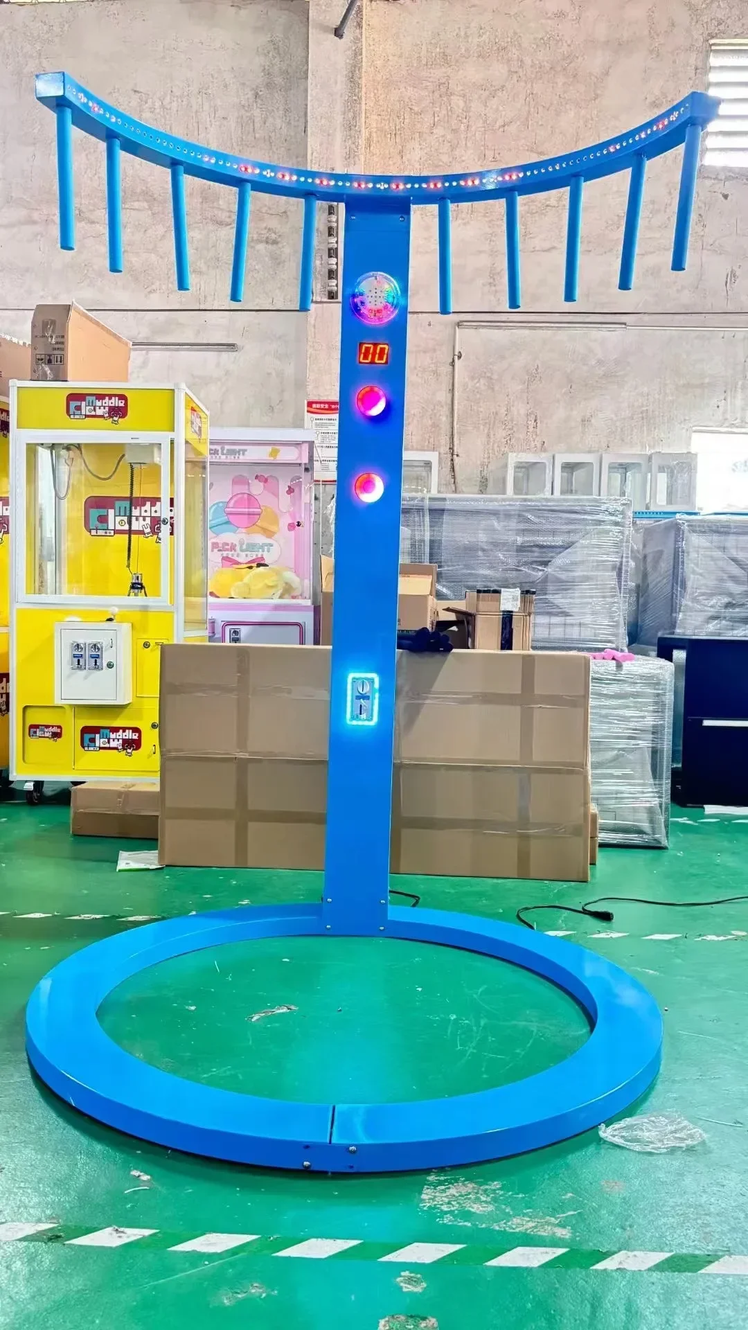

Playfun Indoor Sport Shopping Mall Playground Sports Machine Grab Stick Speed Game Fast Reaction Catching Stick Games Machines