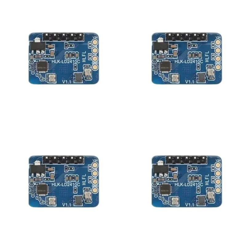 4X LD2410C 24G Radar Human Presence Sensor FMCW Radar Millimeter Wave Motion Detection Module DC5V-Y41A