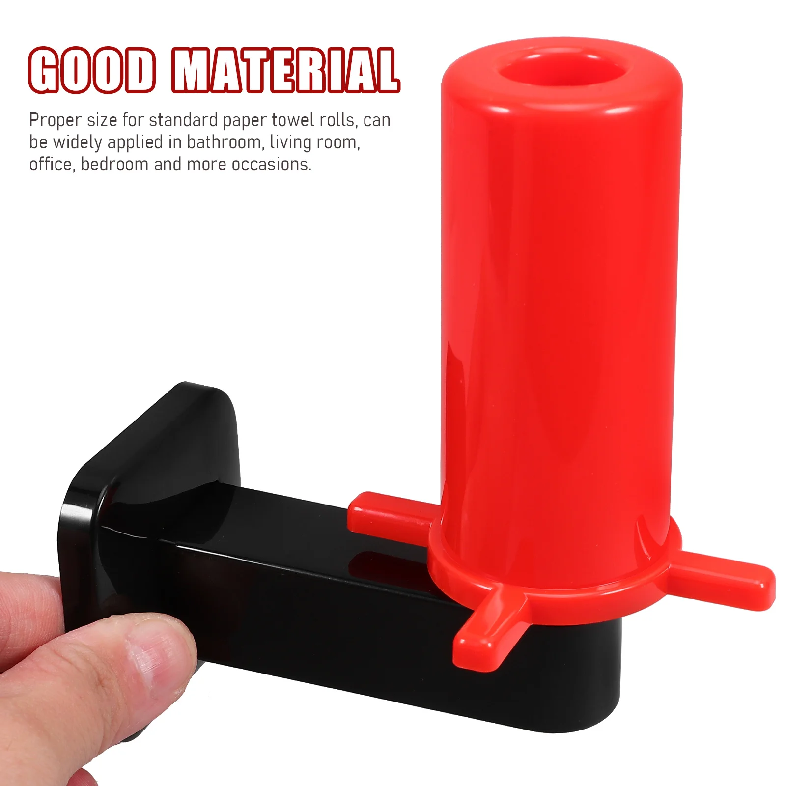 

Sturdy Wall Mounted Paper Roll Holder Tissue Hanger for Bathroom Kitchen Living Room Modern Farmhouse Decor Multipurpose Toilet